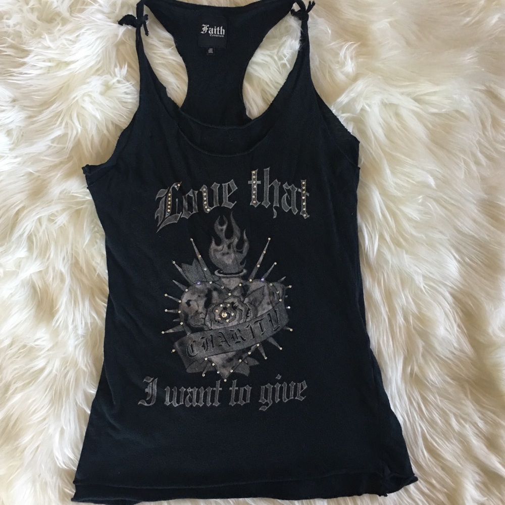 Faith Connexion “Love that I want to give”  tank